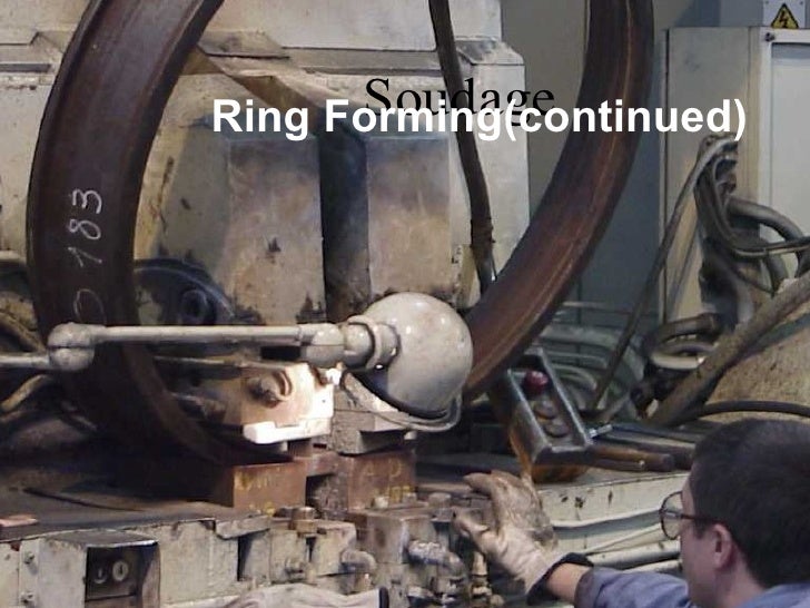 Flashbutt Welded jet engine Rings
