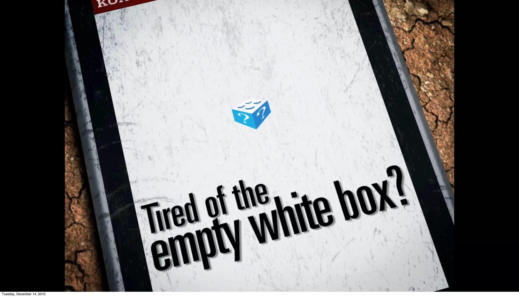 Tuesday, December 14, 2010
 