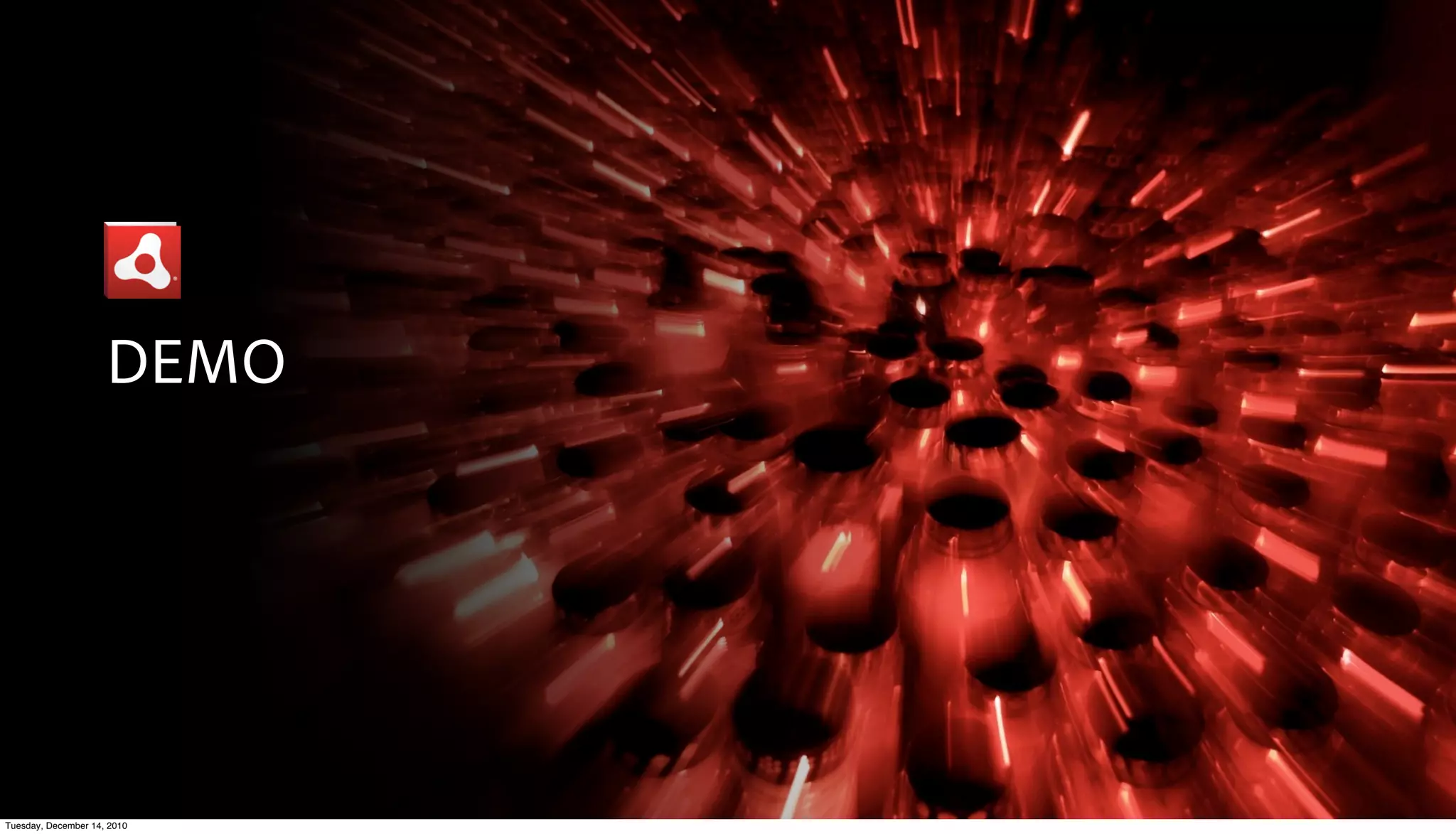 DEMO




Tuesday, December 14, 2010
 