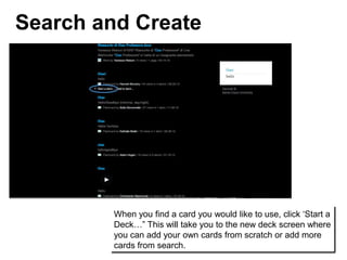 Create Flashcards | PPTX