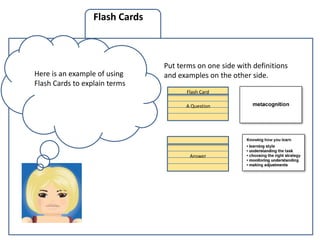 Flash Card Slide Example Flash cards | PPTX