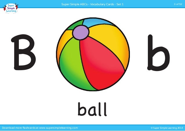 alphabet flash cards download