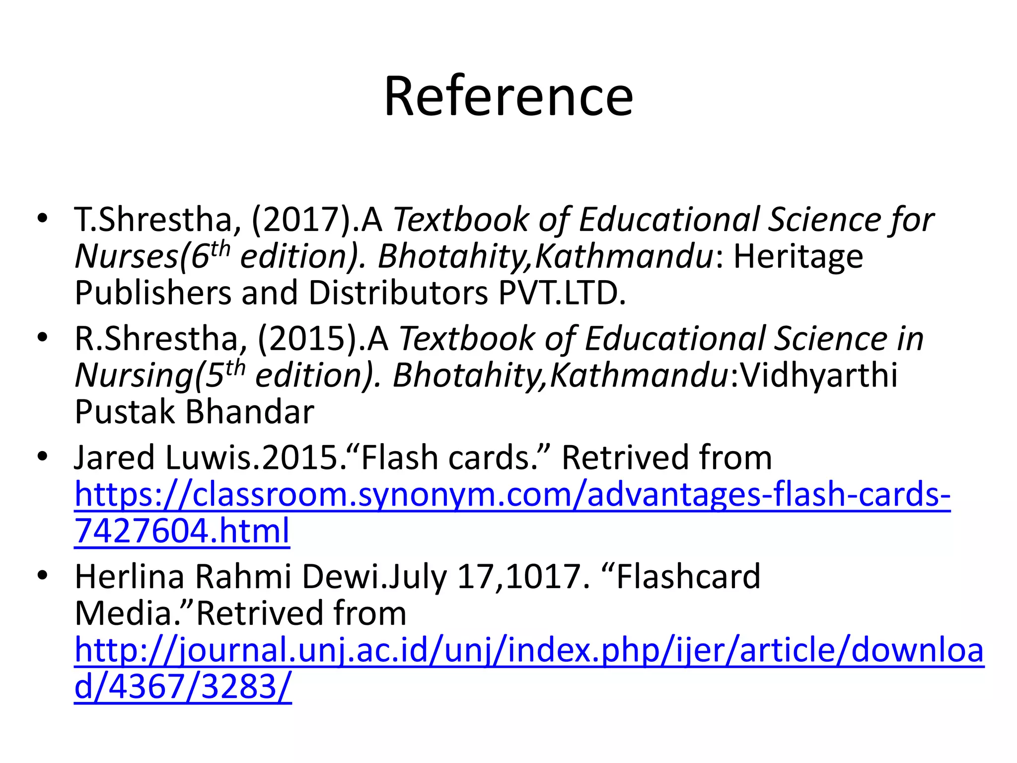 Flash cards 1581380713 final | PPTX