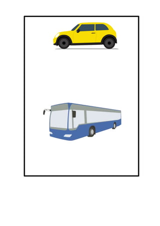 Flashcards (elementos de la calle en inglés)