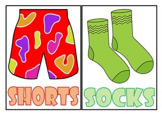 Flashcards Clothes 2ndgrade