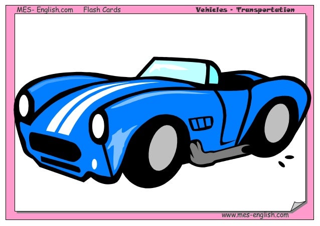 flash cards blue