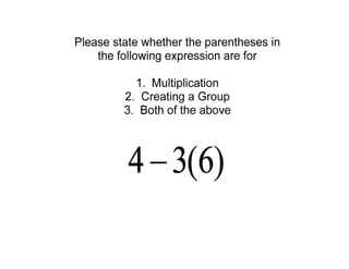 Flashcards - Order of O