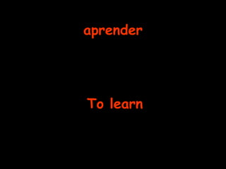 aprender To learn
