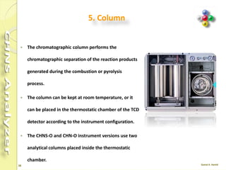 28
Notes
 As the life time of the furnace heater is limited, do
not heat it to higher temperatures than necessary.
 If you do not want to perform any analysis for
about one day (e.g. over night), cool down the
furnace to 400 °C .
 If you do not want to perform any analysis for
more than one week, cool down both furnace and
column to ambient temperature.
 