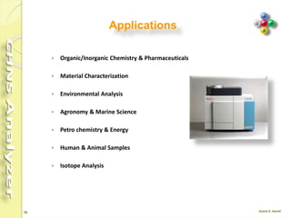 78
The retention time RT,
• Is the time it takes for a compound to travel from the
injection port to the detector
• Thousands of chemicals may have the same retention
time, peak shape, and detector response.
• For example, under certain conditions, DDT has the
same retention time as PCBs (polychlorinated
biphenyls).
Retention Time (RT)
 