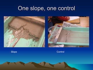 One slope, one control Slope Control 