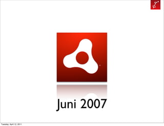 Juni 2007
Tuesday, April 12, 2011
 