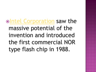 Flash Memory OS | PPTX