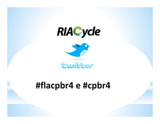 #flacpbr4 e #cpbr4
 