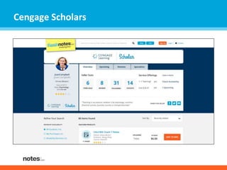 Cengage Scholars 
 