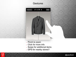 Navigation != Buttons