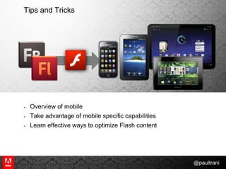 Tips and Tricks Overview of mobile