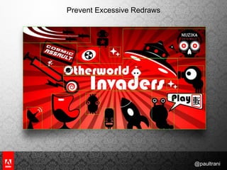 Reuse Objects Consider bitmaps over vectors