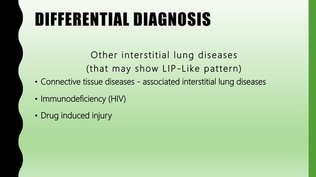 FlashPath - Lung - Lymphoid Interstitial Pneumonia | PPTX