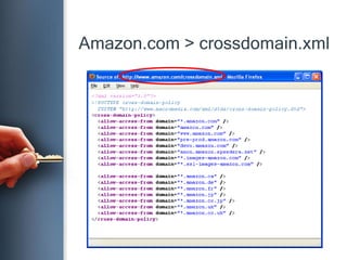Amazon.com > crossdomain.xml