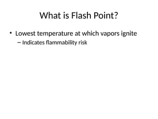 Understanding Flash Point of Hydrocarbon Sludge for Safety and ...
