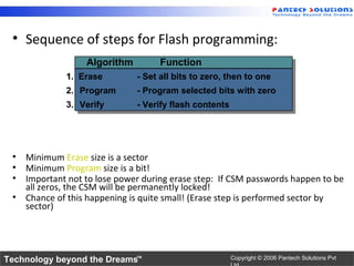 Flash Programming F28x