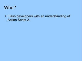 Flashr: Flash and the Flickr API | ODP