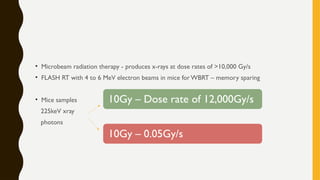 Flash RT- flash radiation therapy .pptx