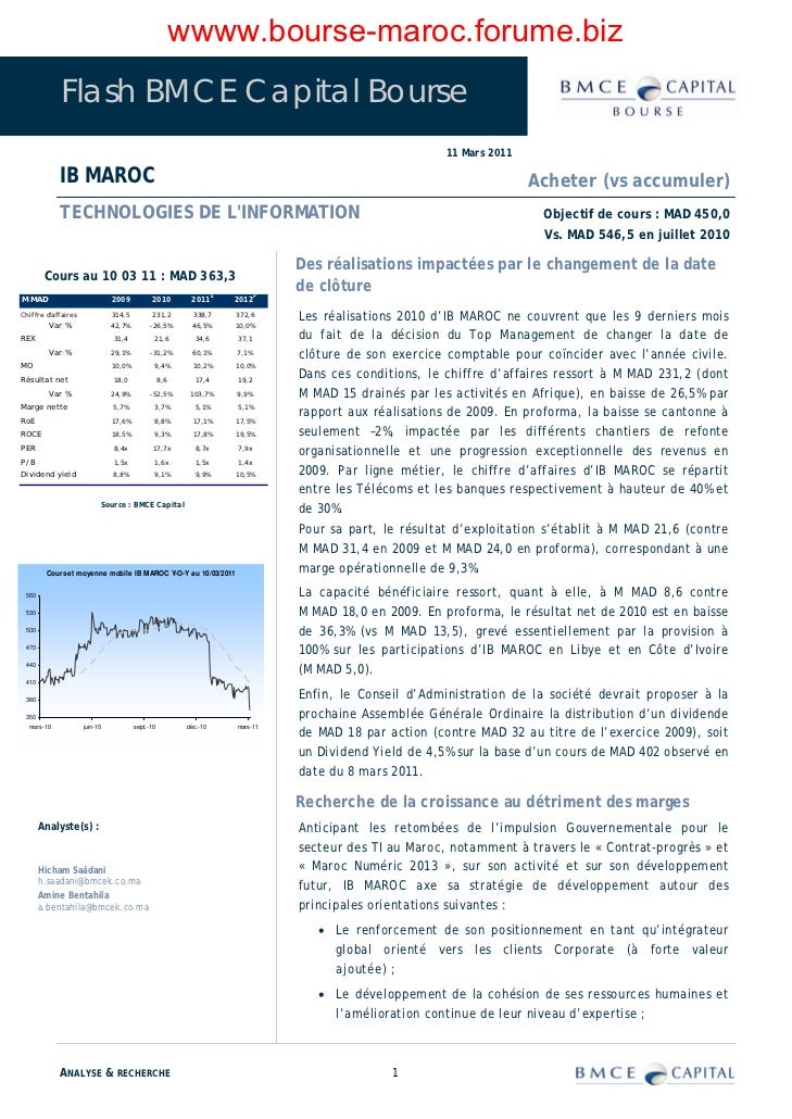 Bourse coupons de mars