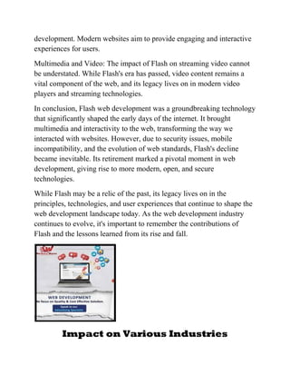 The Rise of Flash Web Development | PDF