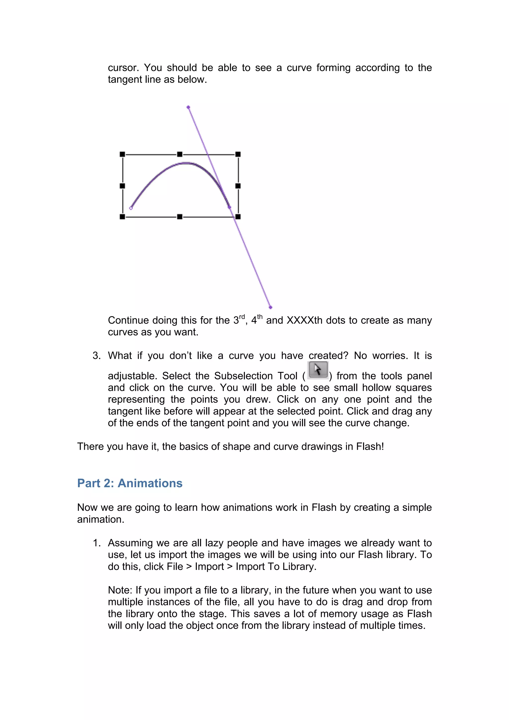 Quick Step by Step Flash Tutorial