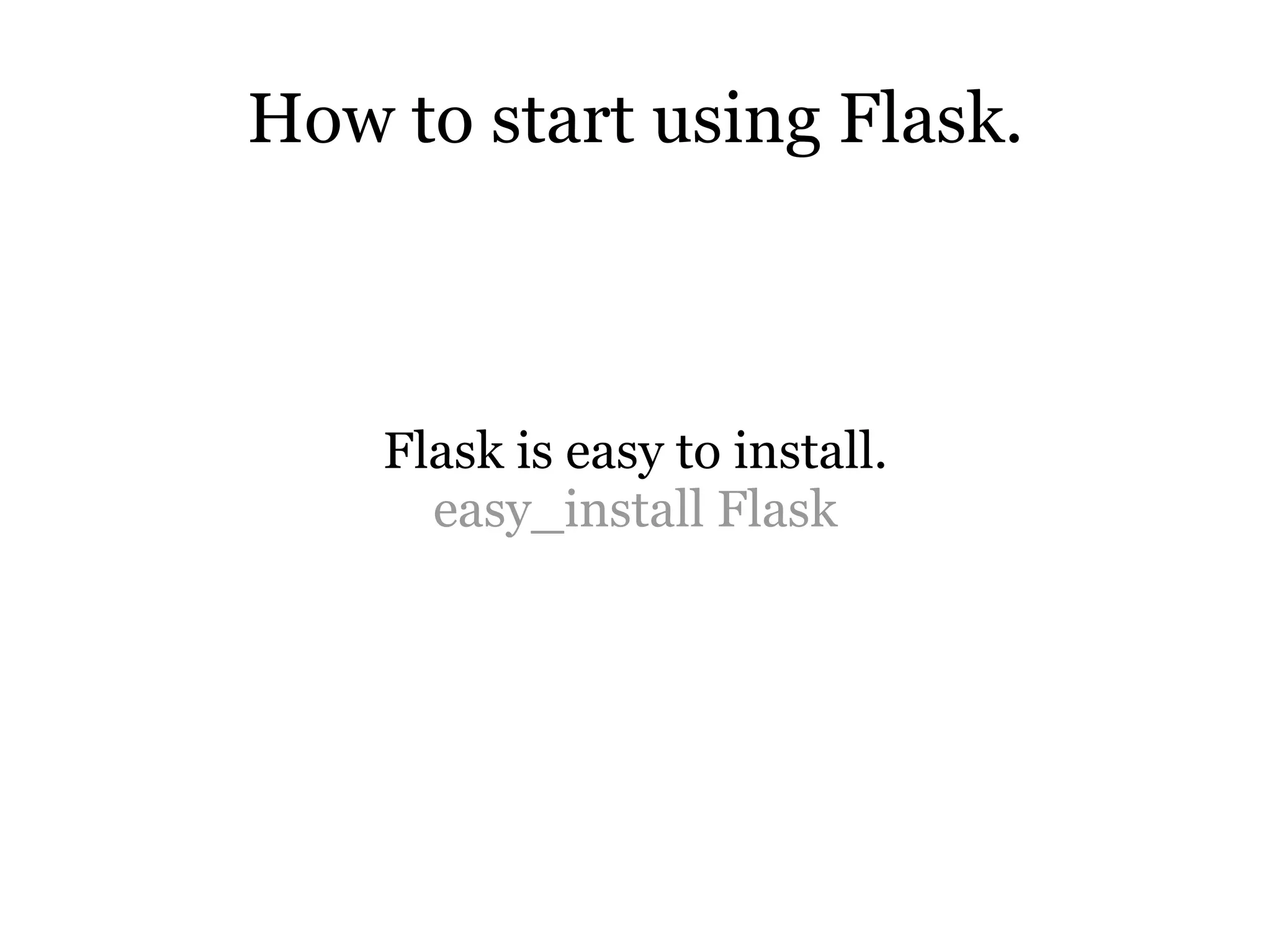 Jinja 2 template engine 