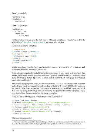 Flask docs | PDF