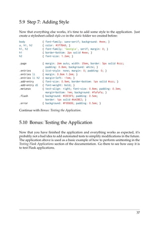Flask docs | PDF