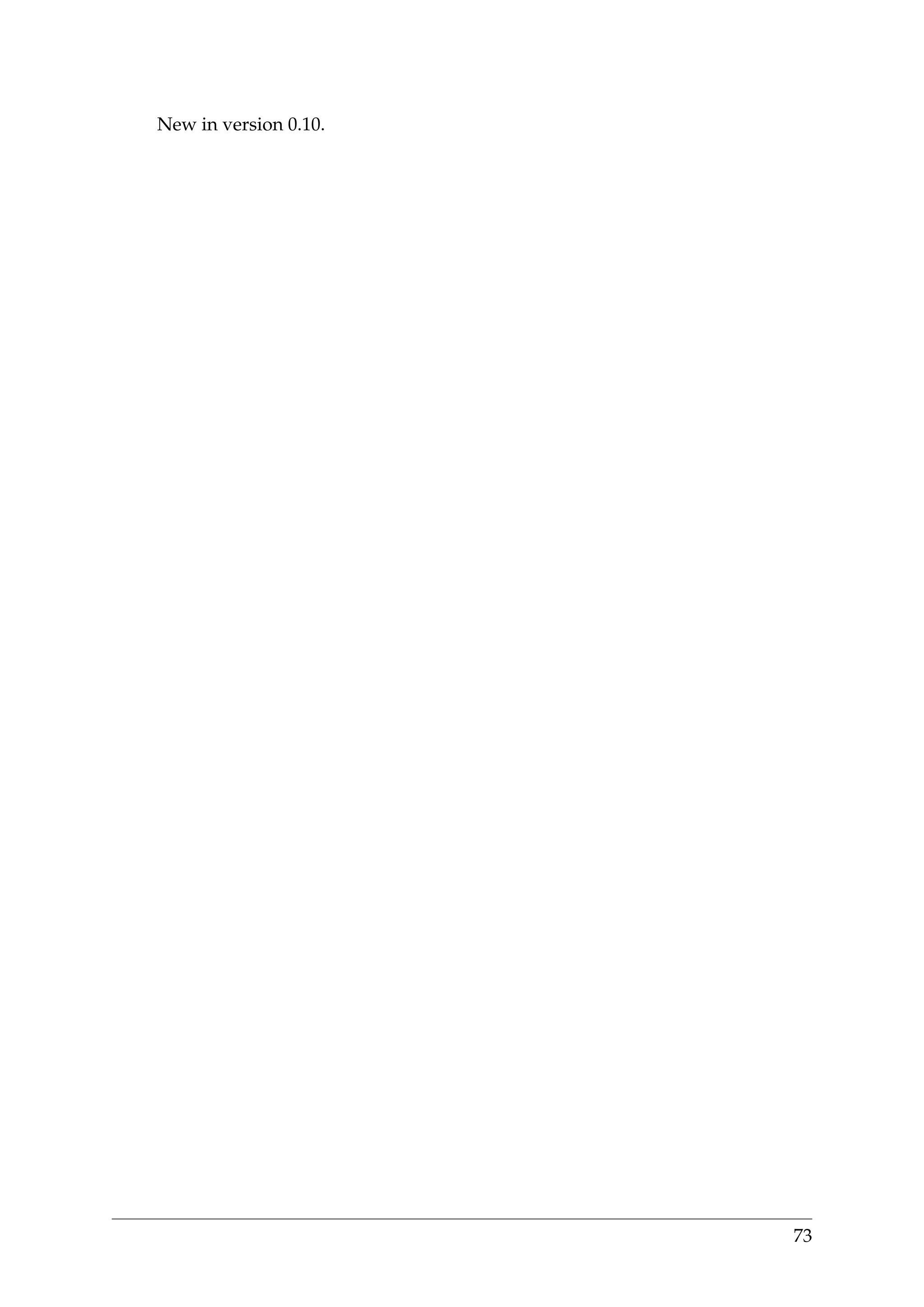 New in version 0.10.
73
 