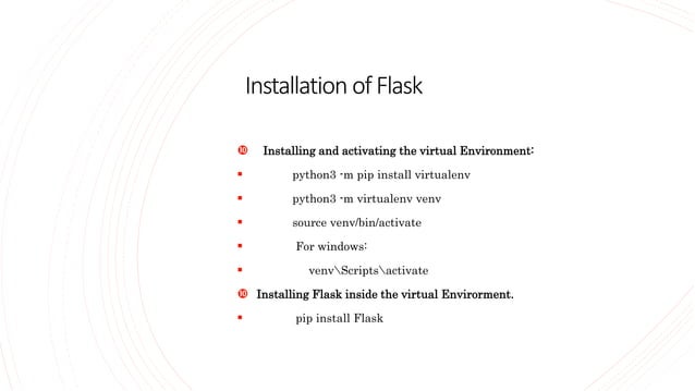 Flask_basics.pptx | Programming Languages | Computing
