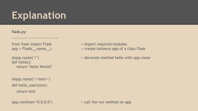 Python and Flask introduction for my classmates Презентация и введение ...