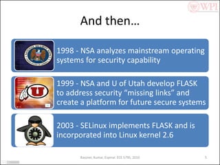 Flask: Flux Advanced Security Kernel | PDF