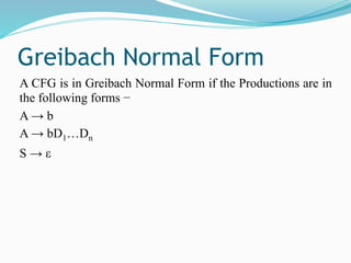 Formal Languages and Automata Theory unit 4 | PDF