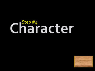 Step #4 The Desk – The platform of values 