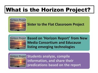 What is the Horizon Project? 