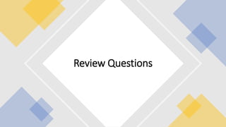 Review Questions
 