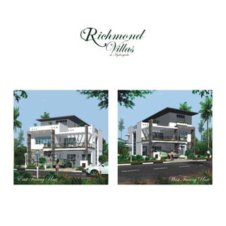 Villasat Hyderguda
ichmond
East Facing Unit West Facing Unit
 