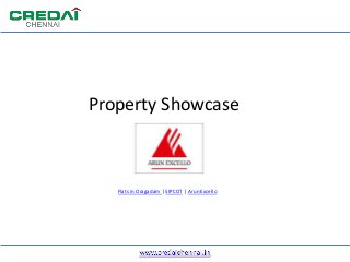 Property Showcase
Flats in Oragadam | SIPCOT | Arun Excello
 