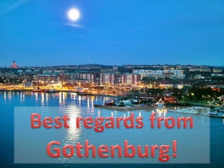 Flat Stanley goes to Gothenburg