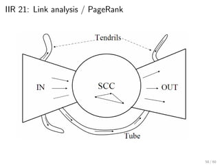 IIR 21: Link analysis / PageRank
58 / 60
 