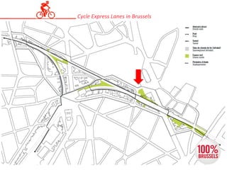 Cycle Express Lanes in Brussels
 