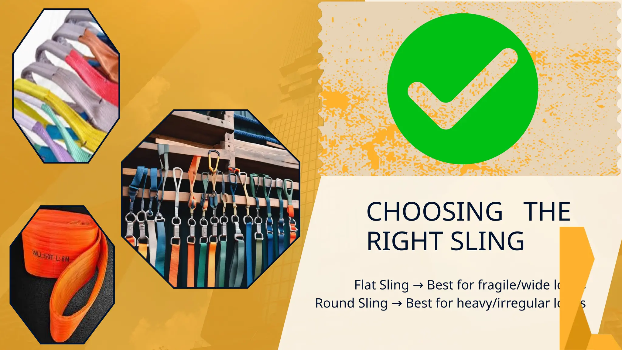 Webbing Vs Rig Flat Webbing Slings vs. Round Slings | Which One Should You Choose? | PPTX