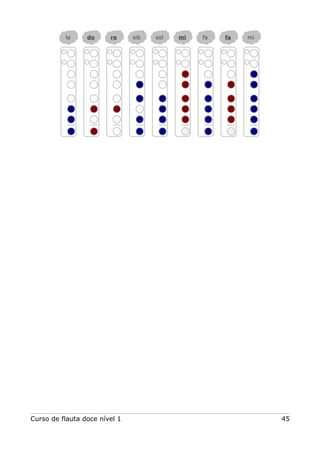 la

do

re

Curso de flauta doce nível 1

sib

sol

mi

fa

fa

mi

45

 