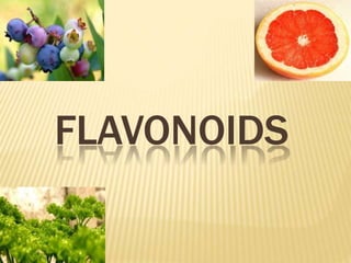 FLAVONOIDS
 